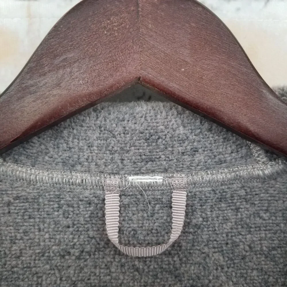 Lululemon Fleece & Thank You Pullover 1/4 Zip Sweatshirt Hoodie Size 8